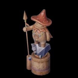 Shroomling Guardian Statue