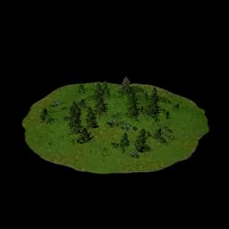 Shrub Grass Slope