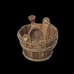 Simple Wooden Basin