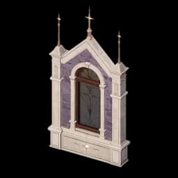 Star-Peeking Attic Window