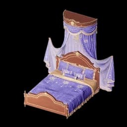 Starlit Canopy Bed