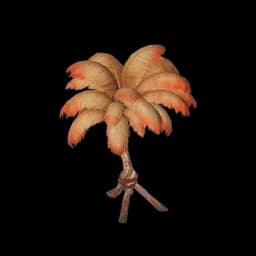 Sun-Kissed Decorative Tree