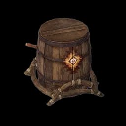 Sweet Wooden Juice Barrel