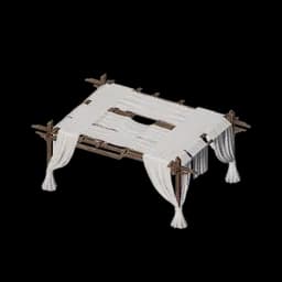 Veil-Draped Pergola