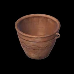Volcanic Clay Ceramic Jar