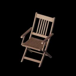 White Outdoor Chair