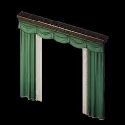Wide Creamy Gold Curtains
