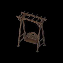 Wooden Swing Chair
