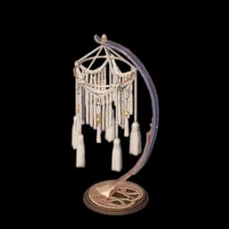 Woven Tassel Lamp