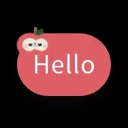 Apple-achable (Chat Bubble)