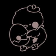 Artsy Birb: Huggie (Stamp)
