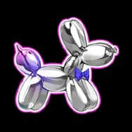 Balloon Puppy (Sticker)