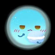 Bubbles: Snowyblobbu (Sticker)