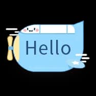 Chubby Airship (Chat Bubble)