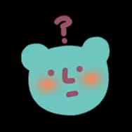 Confused Bear (Sticker)
