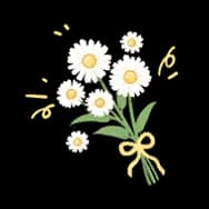 Daisy Bouquet (Sticker)