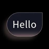Dark (Chat Bubble)