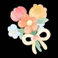 Devoted Bouquet (Sticker)