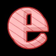 Doodle: Burning E (Sticker)