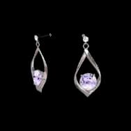 Drifting Lavender (Earrings)