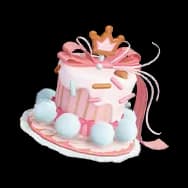 Etiquette Cake (Headwear)