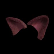 Fishie Kitty: Dark Ears (Headwear)
