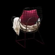 Flame Blossom Chair