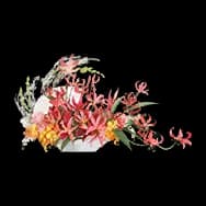 Flame Lily Bouquet (Desk Item)