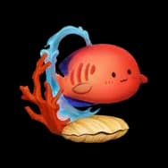 Flaming Fishie: Night Light