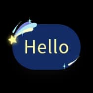 Fleeting Meteor (Chat Bubble)