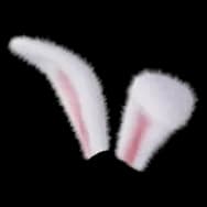 Fluffy Bunny (Headwear)