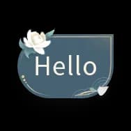 Fragrant Jasmine (Chat Bubble)