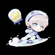 Frosty Sprint (Sticker)