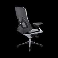Gleaming Black Gaming Chair (Left)