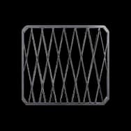 Gridwall Hook: Silver