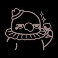 Grumpy Crow: Graceful (Stamp)