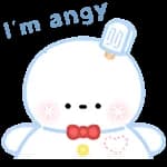 Happy Snowman: Angy