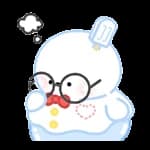 Happy Snowman: Glasses