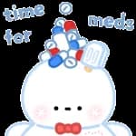 Happy Snowman: Time for Meds