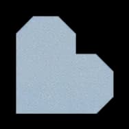 Heart Hanger: Blue