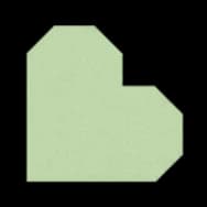 Heart Hanger: Green