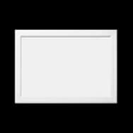 Horizontal Frame: White