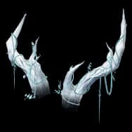 Ice Blue Antlers (Headwear)