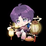 Lanternlit Glow (Sticker)
