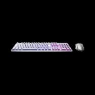 Luminous White Gaming Keyboard