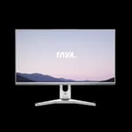 Luminous White Gaming Monitor