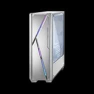 Luminous White Gaming PC (Left)