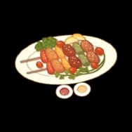 Meow Power Skewers (Sticker)