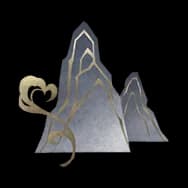 Misty Mountains (Sticker)