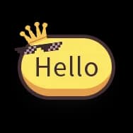 Mr. Beanie's Gaze (Chat Bubble)